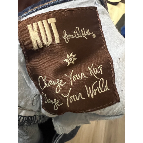 Women's Kut from the Kloth Jeans Size 10 Blue preloved EUC MSRP $99 inseam 30” - Picture 7 of 11